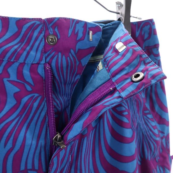 BURTON バートン 総柄 スノーボード 中綿入 パンツ M ネイビー系 スキー ウインタースポーツ スノボ メンズ