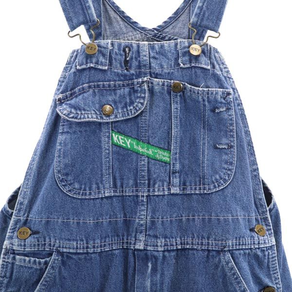 キー デニム オーバーオール w32 KEY メンズ
