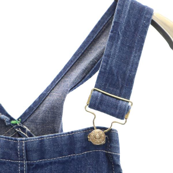 ELY エリー USA製 デニム オーバーオール ボタンフライ メンズ