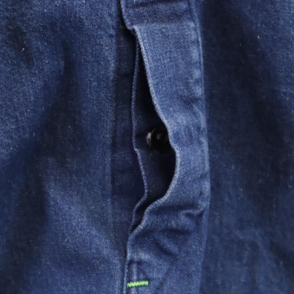 ELY エリー USA製 デニム オーバーオール ボタンフライ メンズ