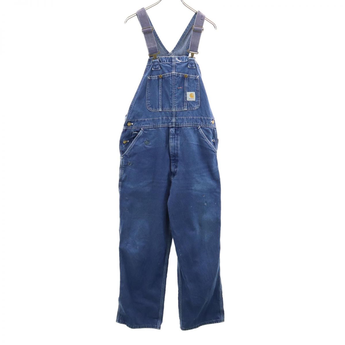 カーハート 90s USA製 デニム オーバーオール Carhartt メンズ