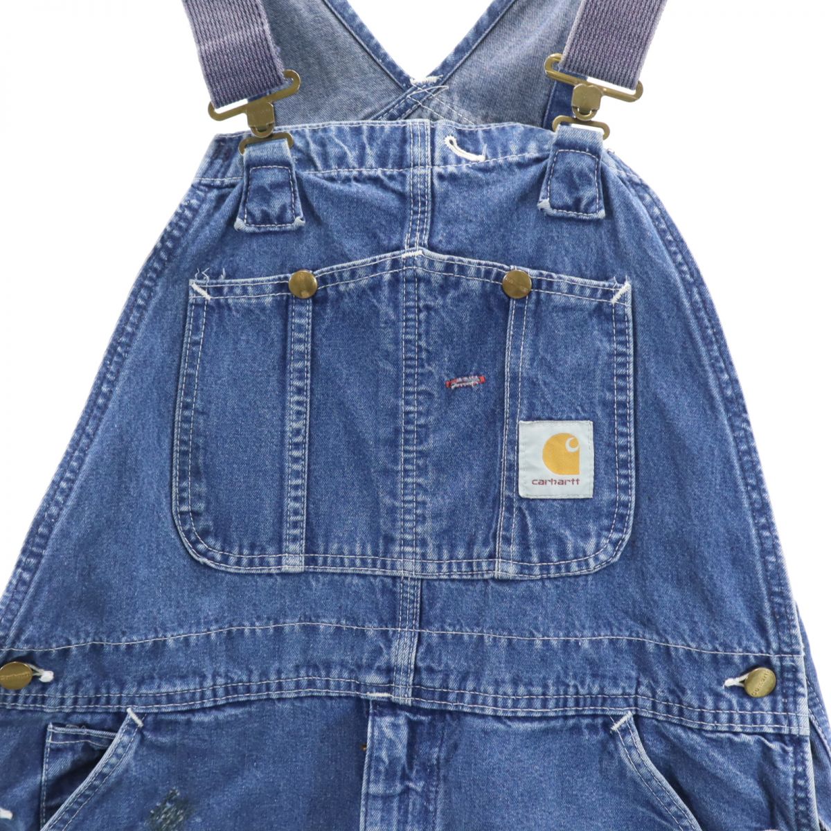 カーハート 90s USA製 デニム オーバーオール Carhartt メンズ