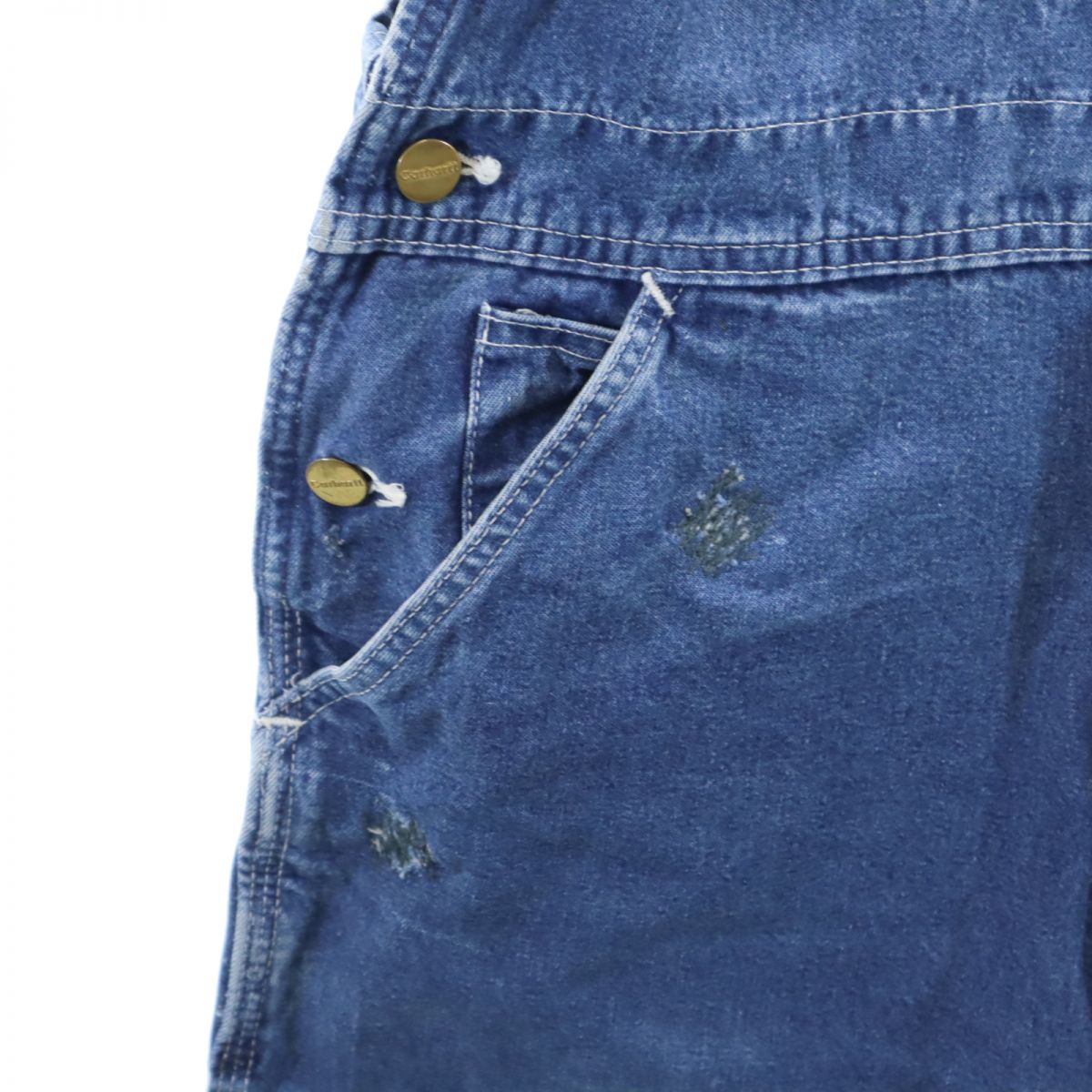 カーハート 90s USA製 デニム オーバーオール Carhartt メンズ