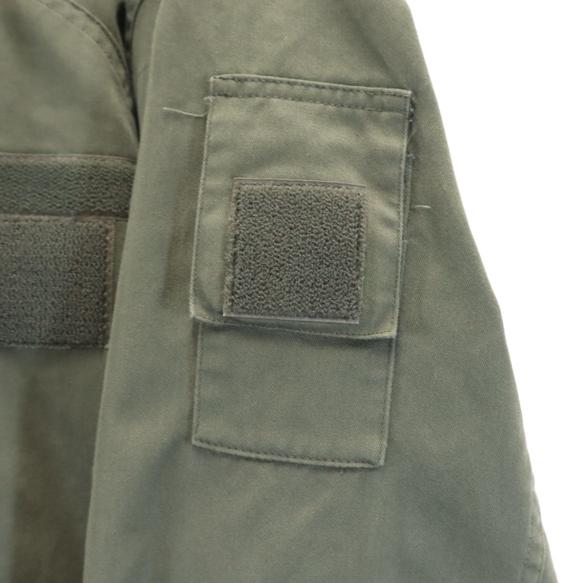 FRENCH ARMY フランス軍 90s 空挺部隊 パラシュート 長袖 つなぎ カーキ ジャンプスーツ 作業着 作業服 メンズ