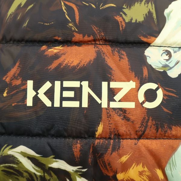 未使用 KENZO ケンゾー 21AW kenzomania 2WAY FA65SA003F23 総柄 キルティング デイパック バックパック メンズ