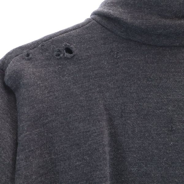 A.P.C. アーペーセー フランス製 ウールジャケット 1 黒 ダメージ加工 メンズ