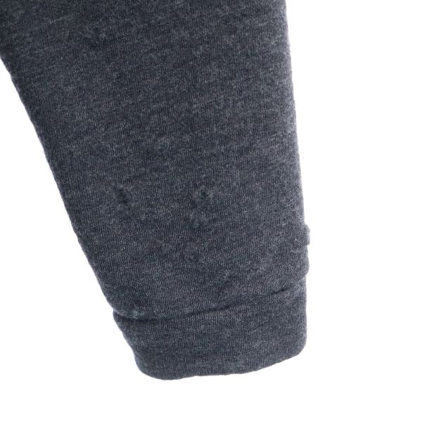 A.P.C. アーペーセー フランス製 ウールジャケット 1 黒 ダメージ加工 メンズ