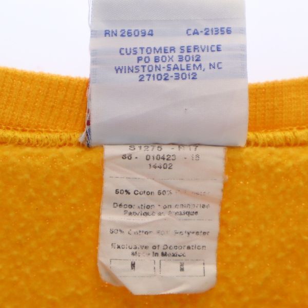 Champion チャンピオン 90s 長袖 トレーナー M オレンジ スウェット メンズ