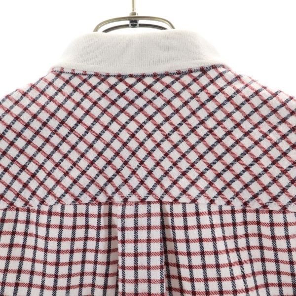 FRED PERRY フレッドペリー 格子柄 長袖 シャツ S 赤×白×黒 メンズ