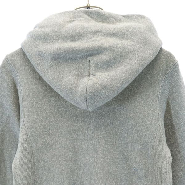 Champion チャンピオン リバースウィーブ 長袖 スウェットパーカー M グレー REVERSE WEAVE ジップパーカー レディース