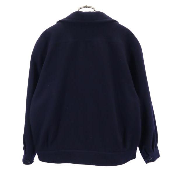 Aquascutum アクアスキュータム ウールジャケット 9 紺 レディース