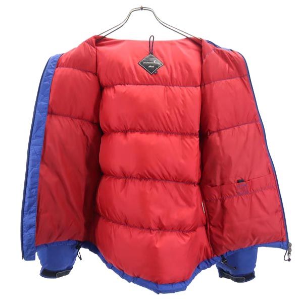 アーバンリサーチドアーズ ナンガ 日本製 ナイロン ダウンジャケット S ブルー系 URBAN RESEARCH DOORS NANGA メンズ