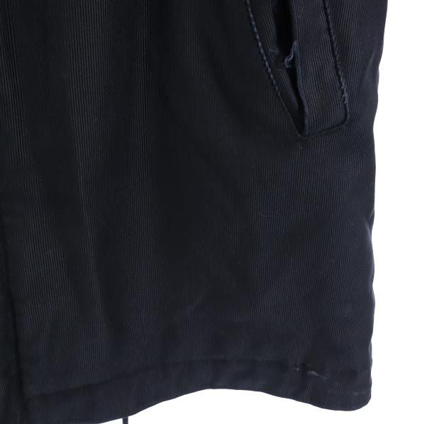 コムデギャルソンオム 2008年 日本製 中綿ジャケット M 黒 COMME des GARCONS HOMME 裏キルティング メンズ