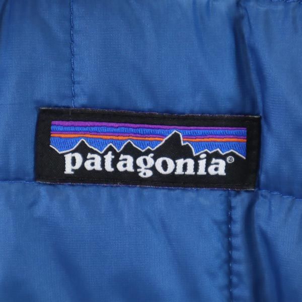 patagonia パタゴニア 84212 中綿ジャケット XS 青 コンパクト メンズ