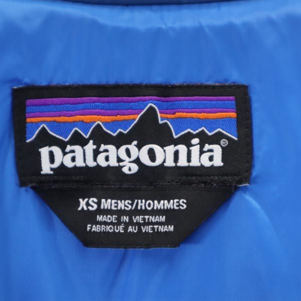 patagonia パタゴニア 84212 中綿ジャケット XS 青 コンパクト メンズ