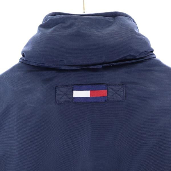 TOMMY HILFIGER トミーヒルフィガー 90s フラッグタグ ダウンジャケット S ネイビー メンズ