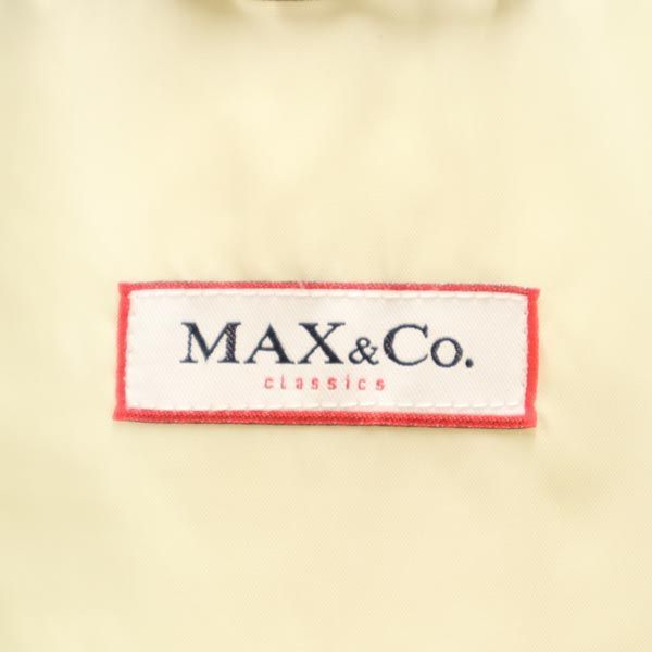 MAX&CO マックスアンドコー ダウンジャケット 40 ベージュ系 レディース