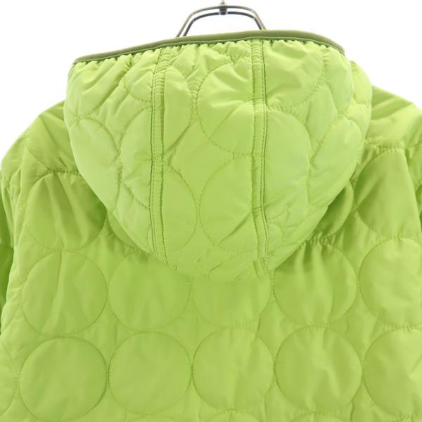 patagonia パタゴニア ロゴタグ リバーシブル 中綿ジャケット グリーン系 アウトドア キルティング フード レディース