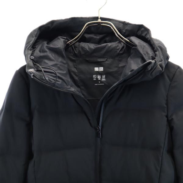 UNIQLO ユニクロ シームレス ダウンコート S ブラック系 ジャケット メンズ