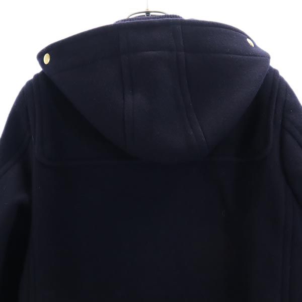 SCYE BASICS サイベーシックス 日本製 カシミヤブレンド ダッフルコート 38 紺 レディース