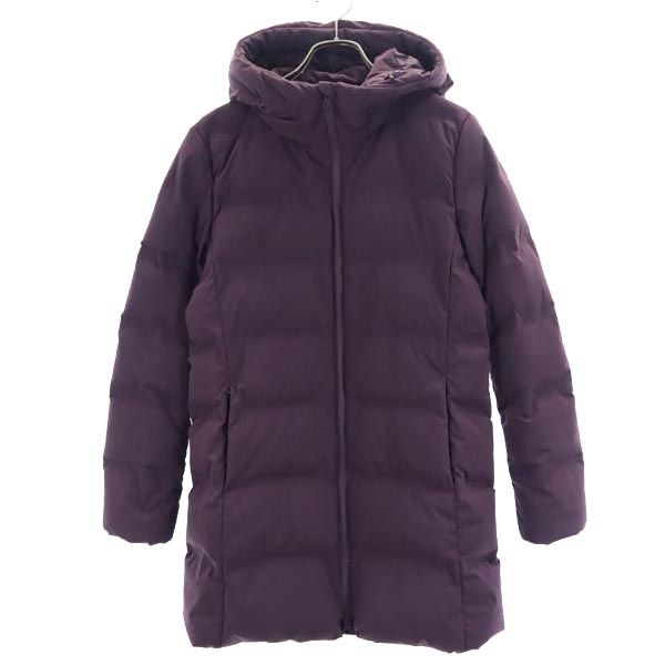 UNIQLO ユニクロ シームレス ダウンコート S パープル系 レディース