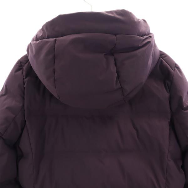 UNIQLO ユニクロ シームレス ダウンコート S パープル系 レディース