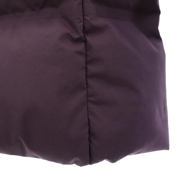 UNIQLO ユニクロ シームレス ダウンコート S パープル系 レディース