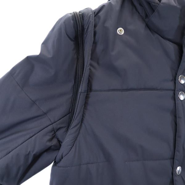 メタファー 2WAY 中綿ジャケット 2 濃紺 METAPHORE ベスト フード ナイロン メンズ