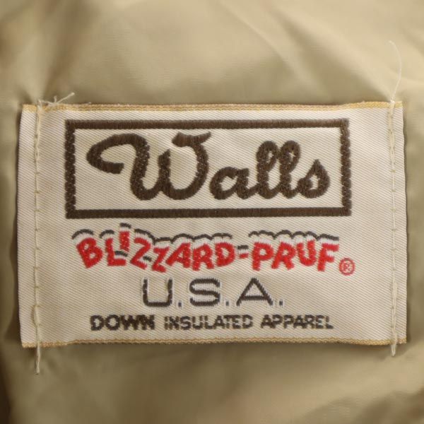 WALLE ダウンジャケット 紺 WALLE メンズ