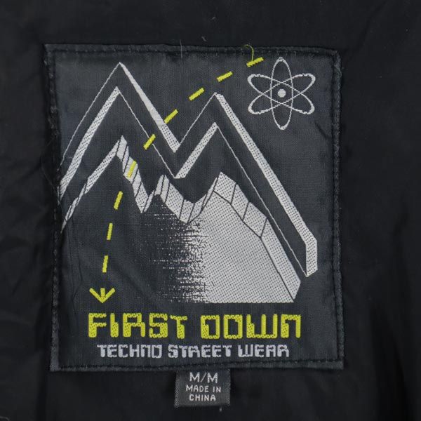 FIRSTDOWN ファーストダウン ダウンジャケット M 青系 メンズ