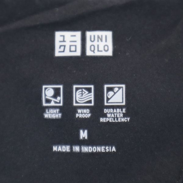 UNIQLO ユニクロ シームレス ダウンコート M ブラック系 フード レディース