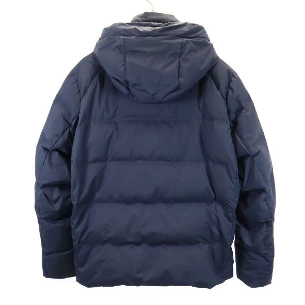 UNIQLO ユニクロ シームレス ダウンジャケット L ネイビー系 メンズ