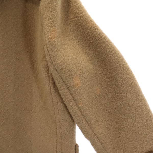 Gloverall グローバーオール 英国製 ウールブレンド ダッフルコート M ベージュ レディース