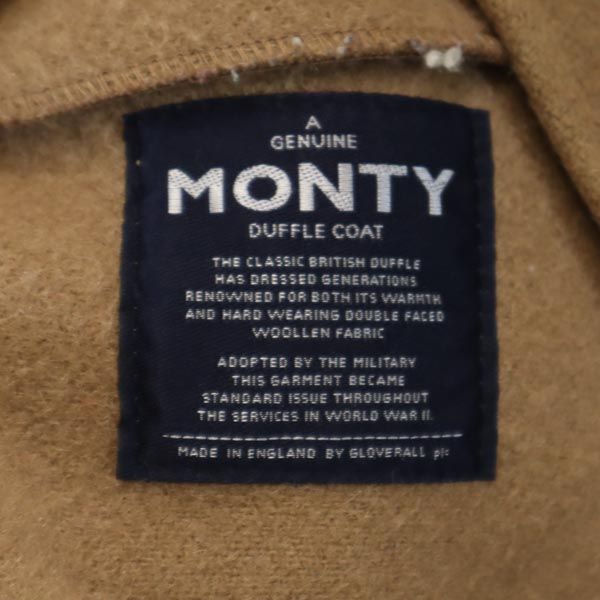 Gloverall グローバーオール 英国製 ウールブレンド ダッフルコート M ベージュ レディース