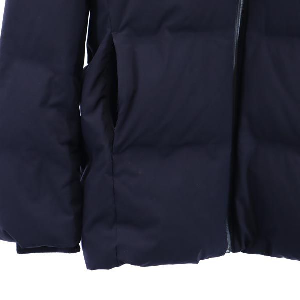 UNIQLO ユニクロ シームレス ダウンジャケット L ネイビー レディース