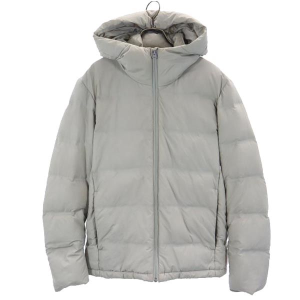 UNIQLO ユニクロ シームレス ダウンジャケット M グレー系 メンズ 