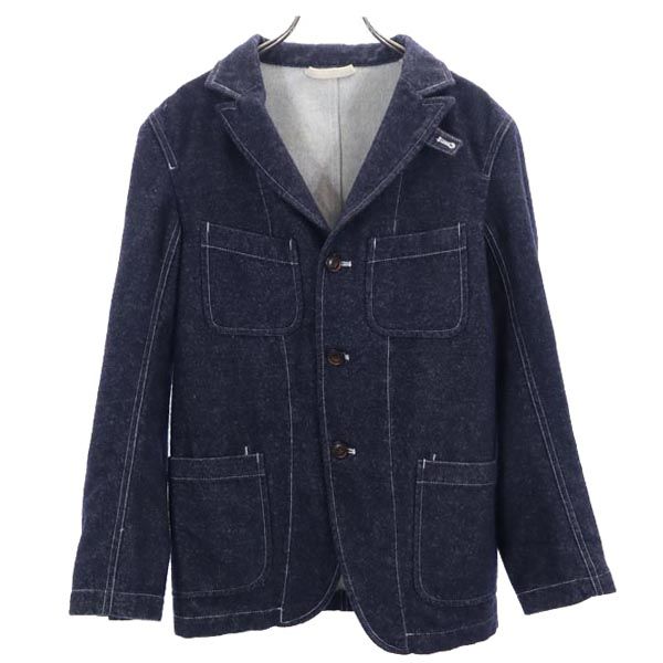 RATTLE TRAP ラトルトラップ スタンドカラー ジャケット 1 紺 メンズ