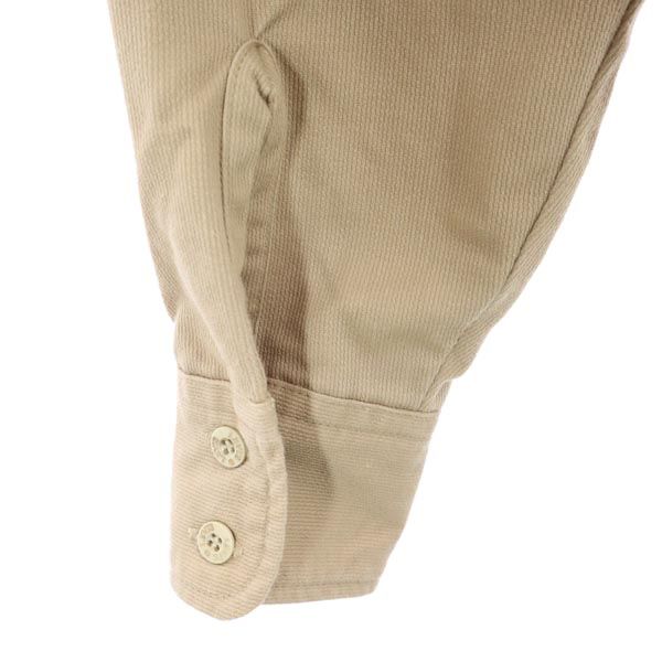 リーバイス 70s 日本製 長袖 ワークシャツ M ベージュ Levi's メンズ