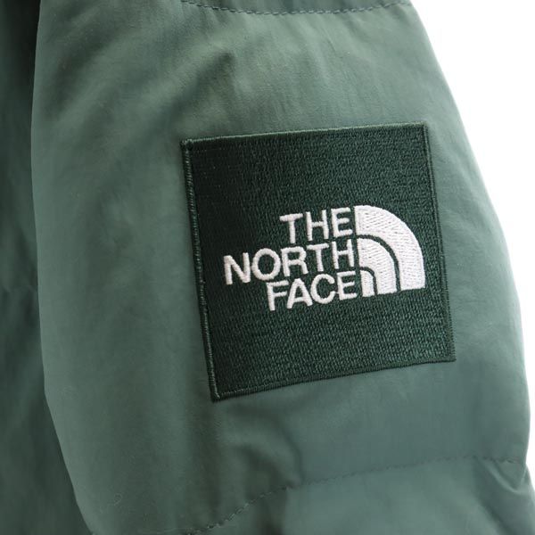 THE NORTH FACE ザノースフェイス NDW91847 ダウンジャケット M 緑系 フード メンズ