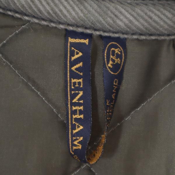 LAVENHAM ラベンハム キルティングジャケット 36 グレー系 レディース