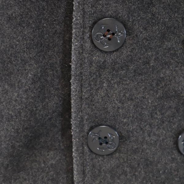 ショット USA製 ピーコート 40 グレー系 schott Pコート メンズ