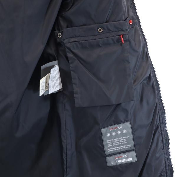 DUVETICA デュベティカ キルティング キルティング ダウンジャケット 38 ブラック リアルファー レディース