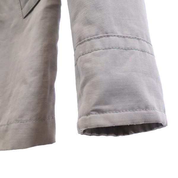 COACH コーチ リネンブレンド コート L ベージュ系 メンズ