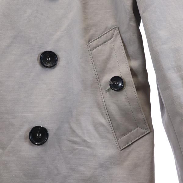 COACH コーチ リネンブレンド コート L ベージュ系 メンズ