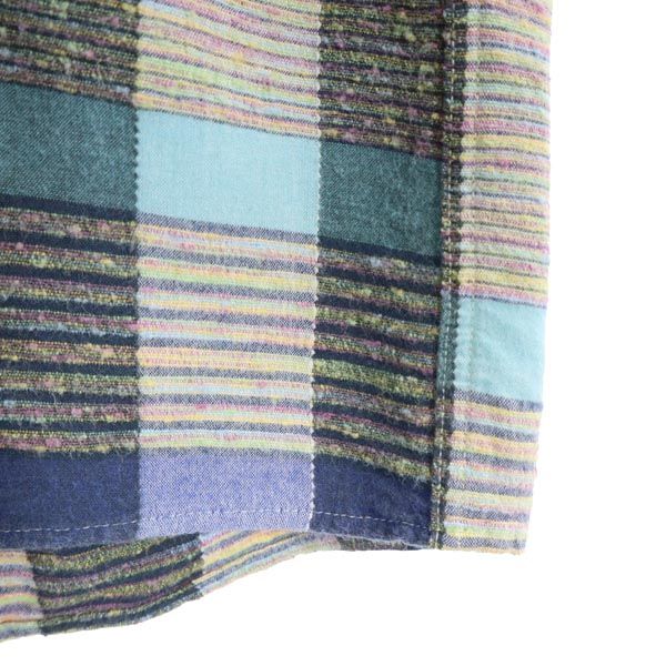 SUGAR CANE シュガーケーン 東洋エンタープライズ SC21890 チェック 長袖 ボタンダウンシャツ M ブルー系 メンズ