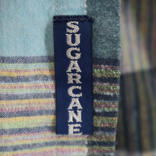 SUGAR CANE シュガーケーン 東洋エンタープライズ SC21890 チェック 長袖 ボタンダウンシャツ M ブルー系 メンズ