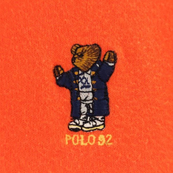 ポロバイラルフローレン 半袖 ポロシャツ M オレンジ系 Polo by Ralph Lauren ポロベアー メンズ