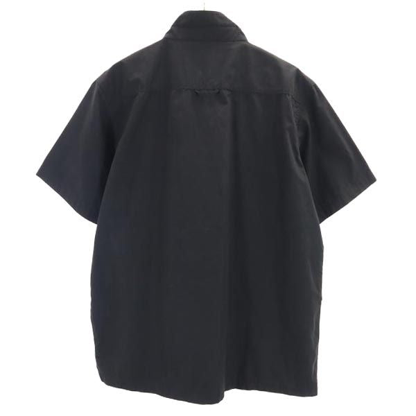 ヴィジョンストリートウェア 半袖 ジップジャケット L ブラック系 VISION STREET WEAR メンズ