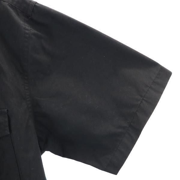 ヴィジョンストリートウェア 半袖 ジップジャケット L ブラック系 VISION STREET WEAR メンズ