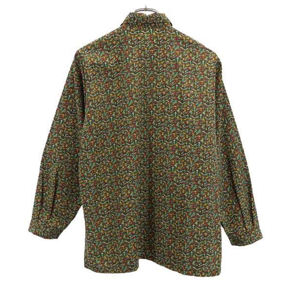 ヴィンテージ 80s 総柄 長袖 シャツ VINTAGE メンズ